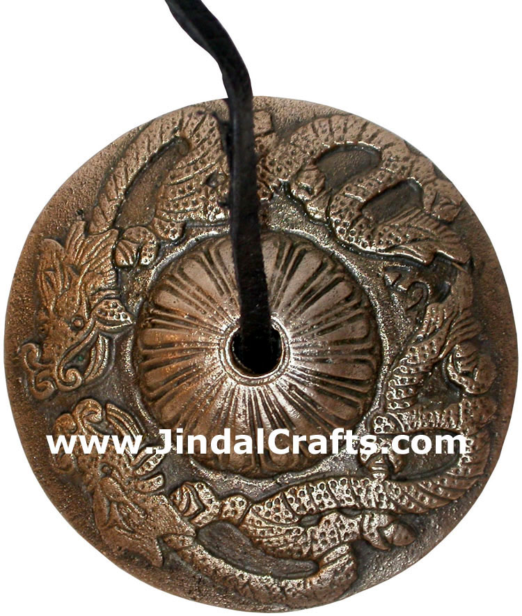 Brass Manjira Tinza Cymbol Buddhism Art