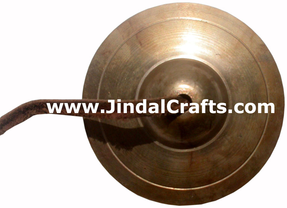 Tibetan Manjira - Indian Art Craft Handicraft Artifact