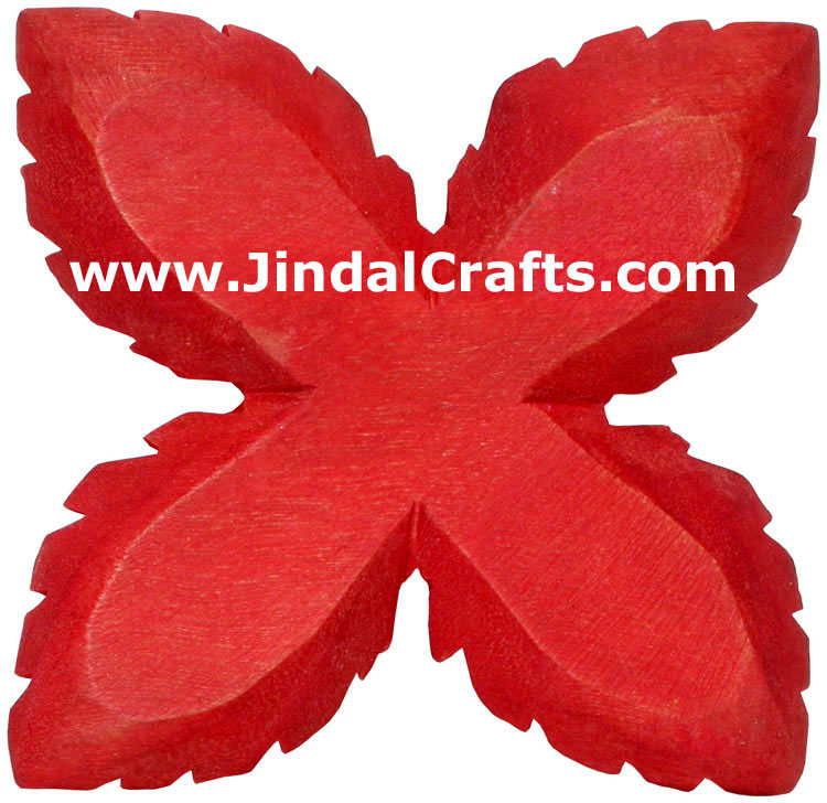Handmade Wooden Incense Holder Indian Carving Art