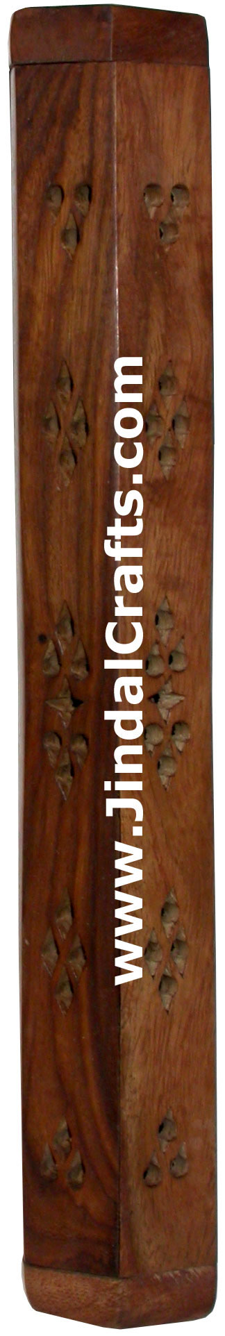 Incense Holder - Hand Carved Wooden Indian Art