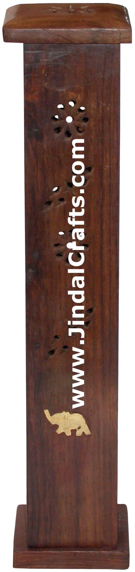 Incense Holder - Hand Carved Wooden Indian Art