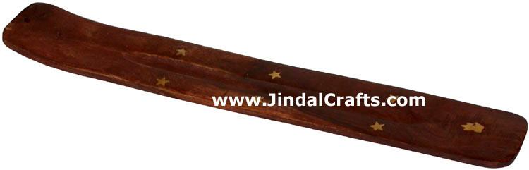 Incense Holder - Hand Carved Wooden Indian Art