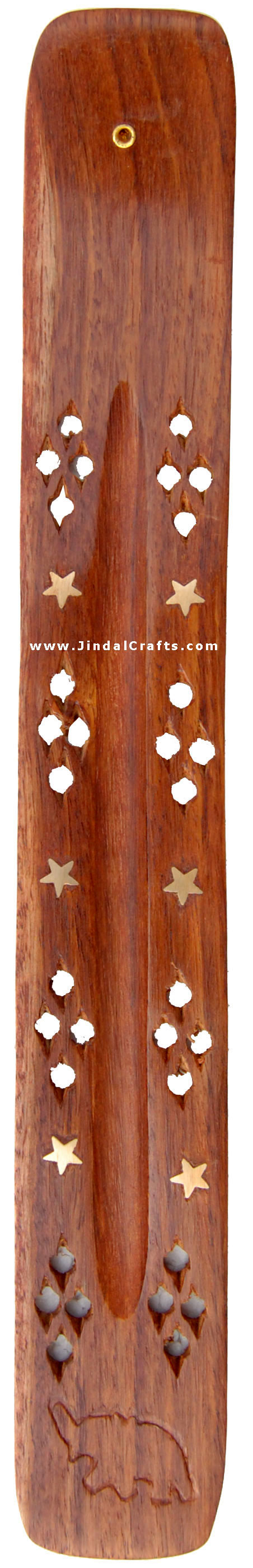 Incense Holder - Hand Carved Wooden Indian Art
