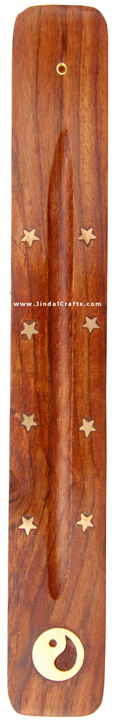 Incense Holder - Hand Carved Wooden Indian Art