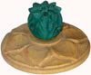 Handcarved Wooden Incense Stand Tibetan Ritual Item Art