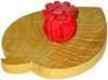 Handcarved Wooden Incense Stand Tibetan Ritual Item Art