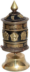 Prayer Wheel Tibetan Buddhism Religious Ritual Crafts