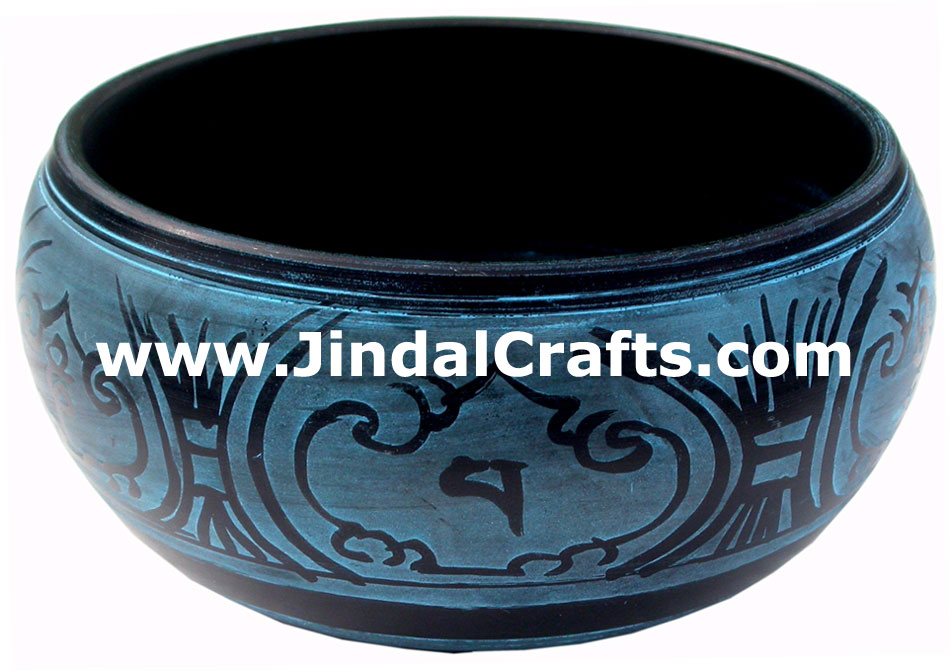 Tibetan Singing Bowl - Indian Art Craft Handicraft Artifact
