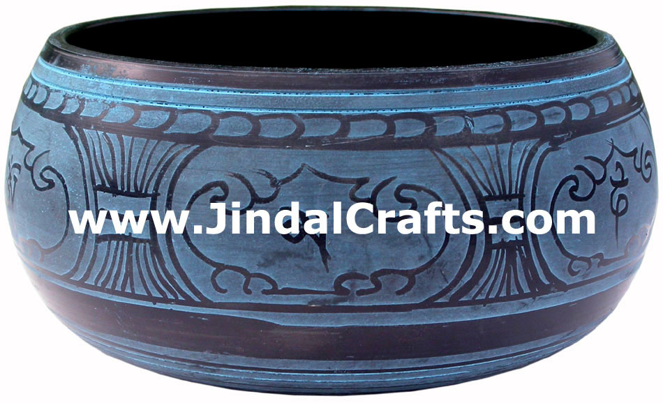 Tibetan Singing Bowl - Indian Art Craft Handicraft Artifact