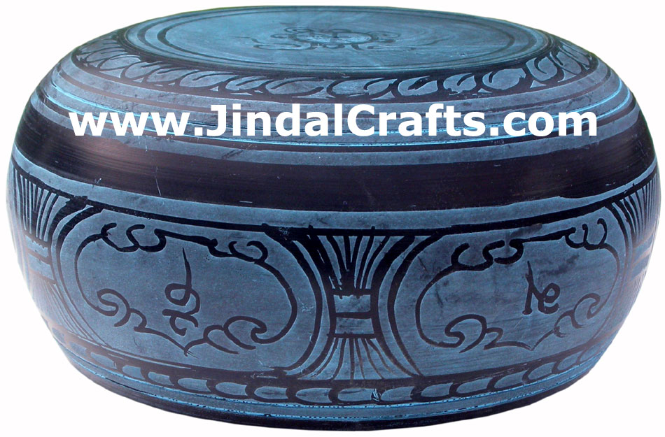 Tibetan Singing Bowl - Indian Art Craft Handicraft Artifact