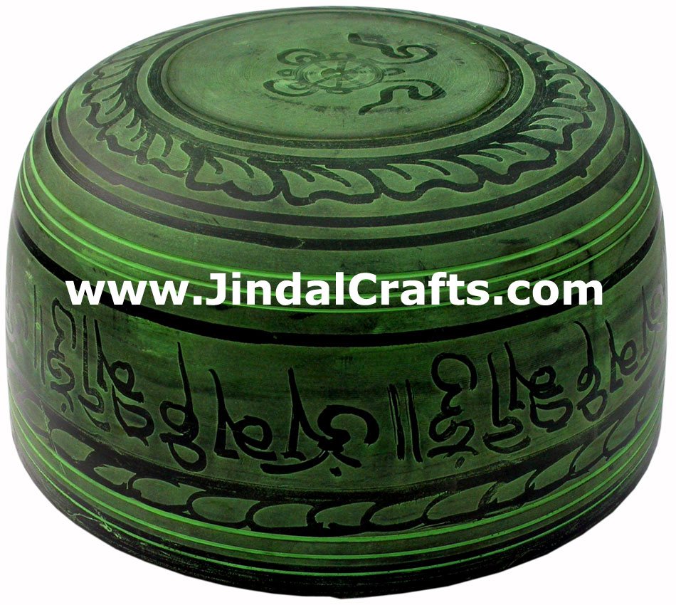 Tibetan Singing Bowl - Indian Art Craft Handicraft Artifact