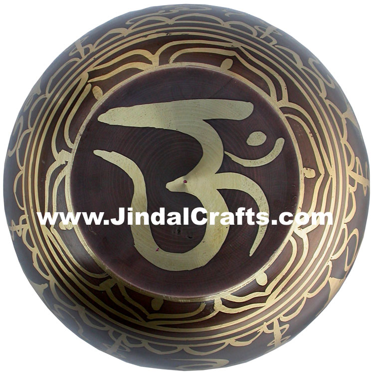Handcarved Brass Bronze Five Metals Seven Metals Singing Bowls India Buddhism