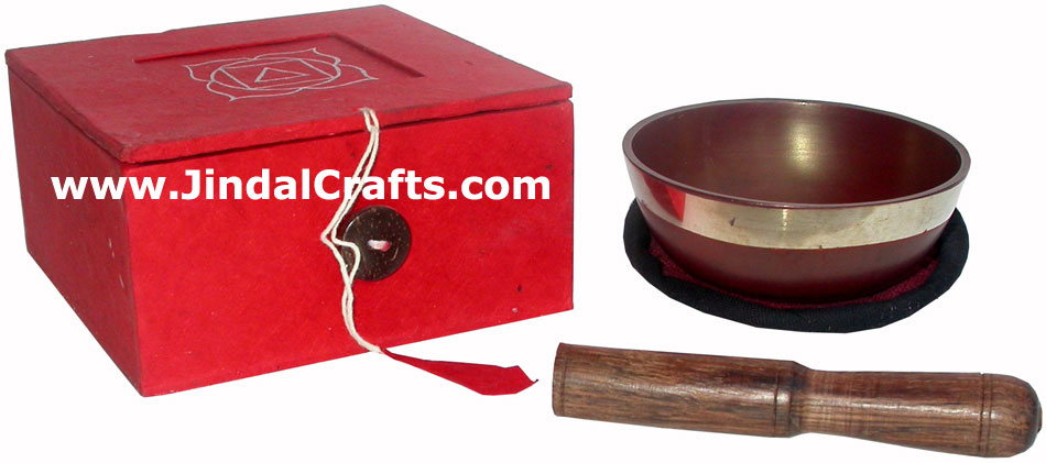 Tibetan Singing Bowl - Indian Art Craft Handicraft Artifact