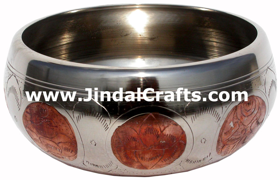 Tibetan Singing Bowl - Indian Art Craft Handicraft Artifact