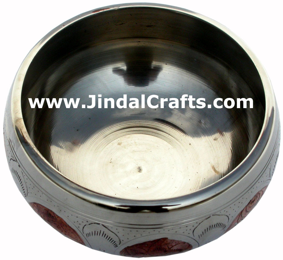 Tibetan Singing Bowl - Indian Art Craft Handicraft Artifact