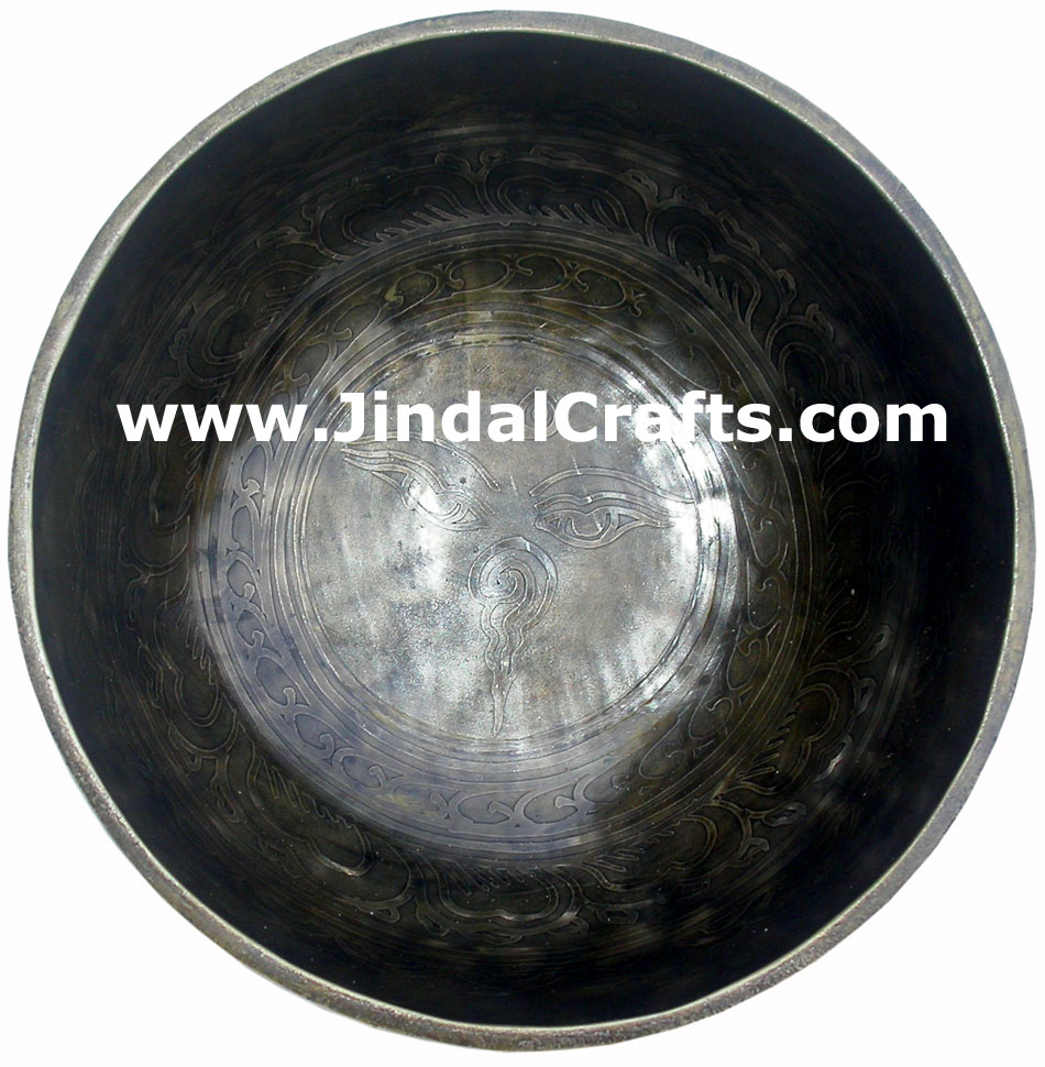Tibetan Singing Bowl - Indian Art Craft Handicraft Artifact