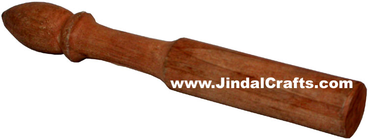 Handmade Singing Bowl Playing Stick Indian Buddhism Handicraft Craft Art