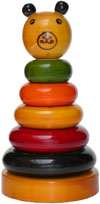 Abacus - Handmade Wooden Educational Toy from India