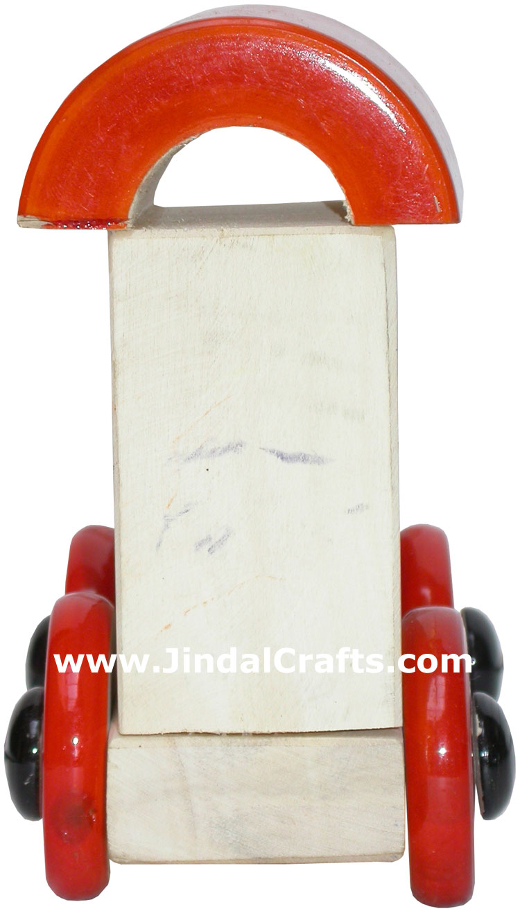 Train Engine - Handmade Wooden Toy from India