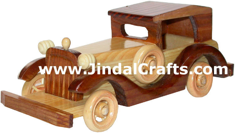 Car - Handmade Wooden Toy from India