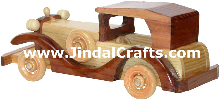 Car - Handmade Wooden Toy from India