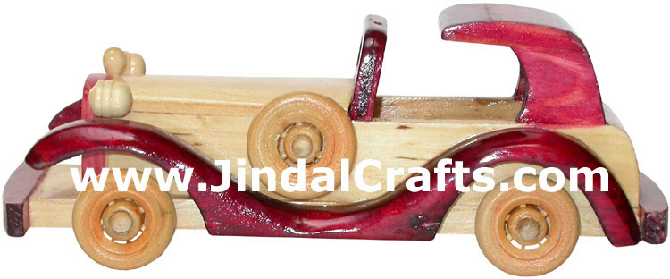 Car - Handmade Wooden Toy from India