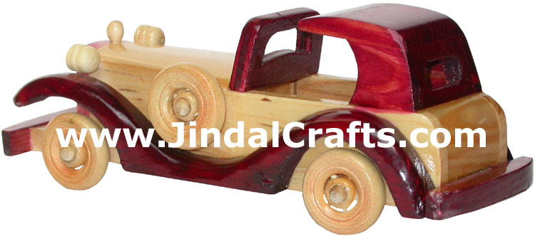 Car - Handmade Wooden Toy from India