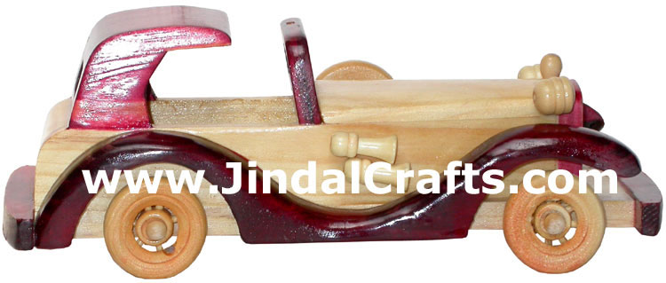 Car - Handmade Wooden Toy from India