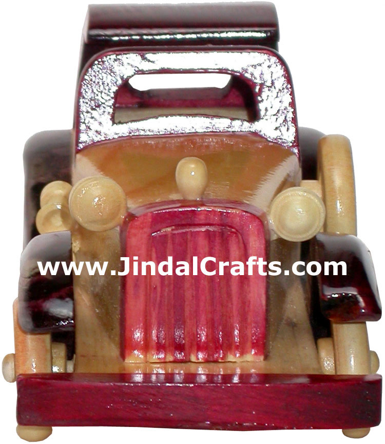 Car - Handmade Wooden Toy from India