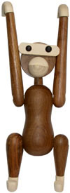 Monkey - Handmade Wooden Folding From India