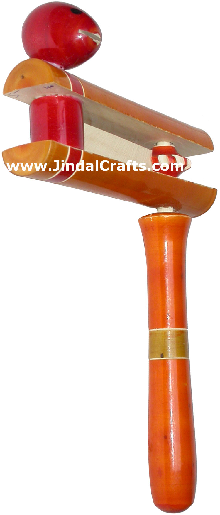Sound Kitty - Handmade Wooden Toy from India