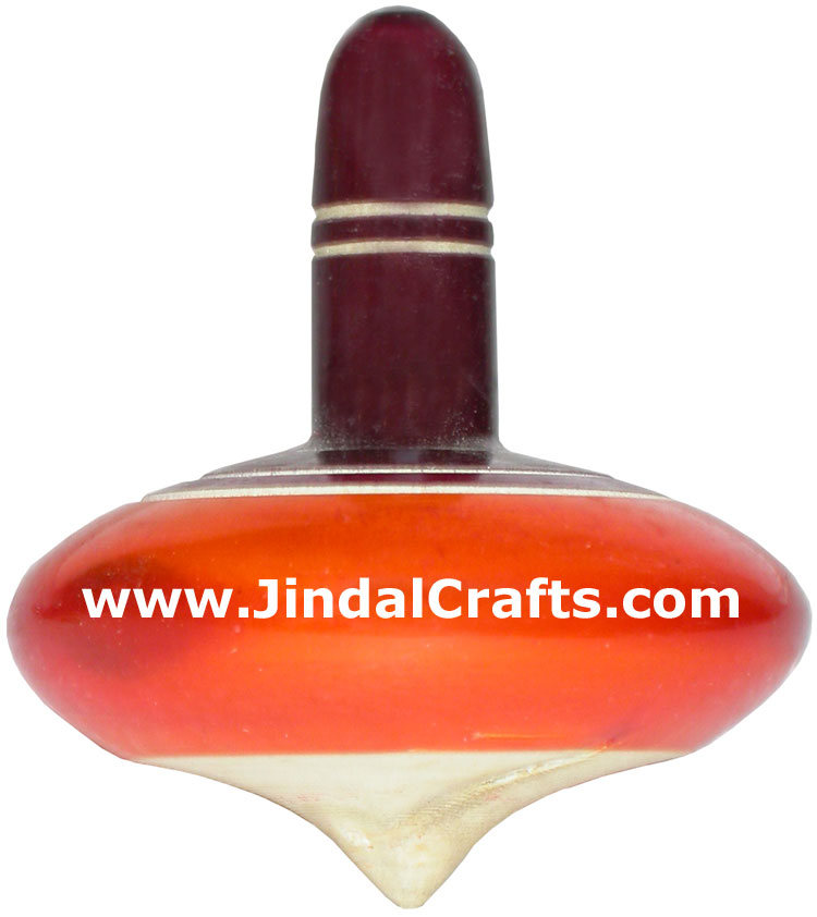 Spinning Top Umbrella - Handmade Wooden Toy from India
