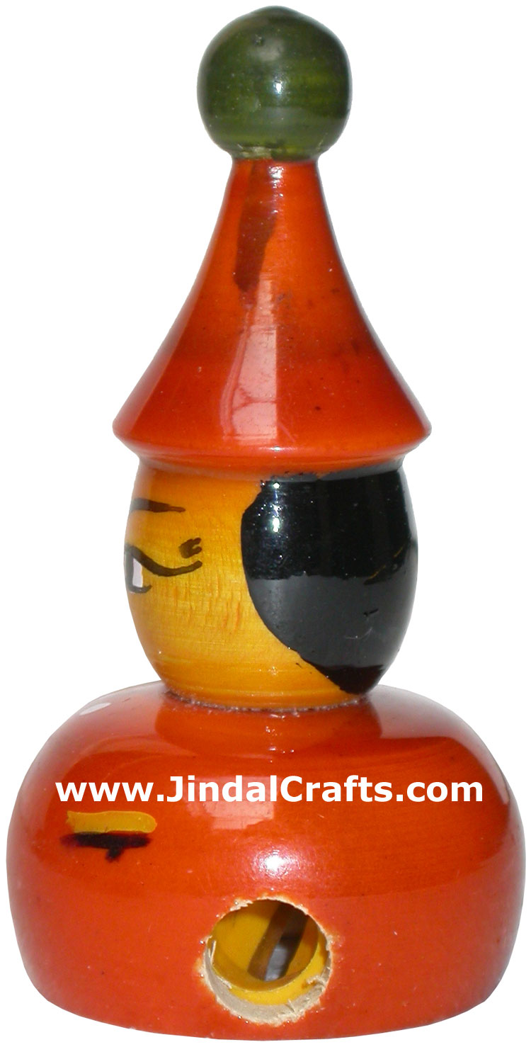 Designer Sharpener - Handmade Wooden Toy from India