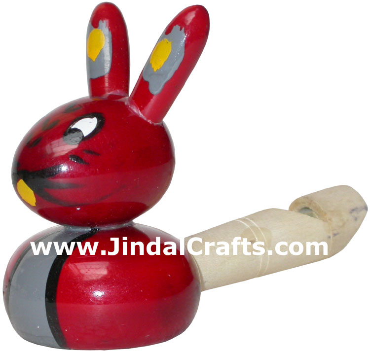 Whistle - Handmade Wooden Toy from India