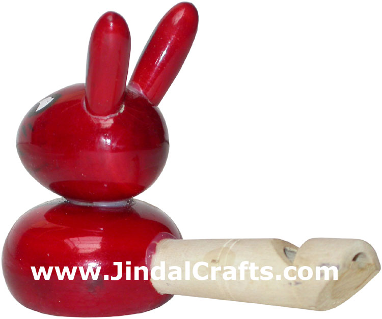 Whistle - Handmade Wooden Toy from India