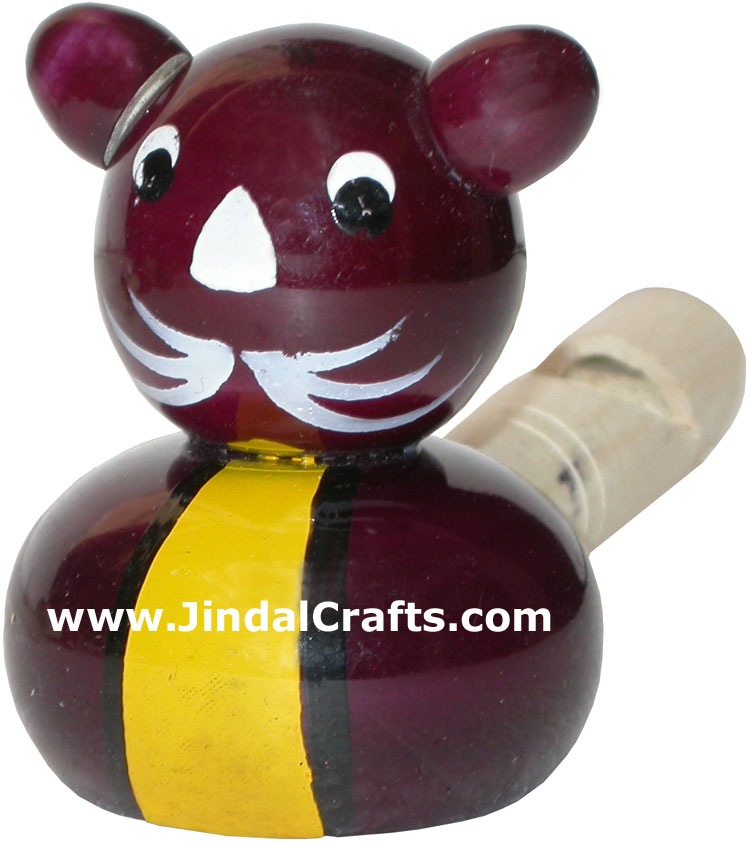 Whistle - Handmade Wooden Toy from India