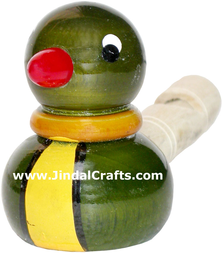 Whistle - Handmade Wooden Toy from India