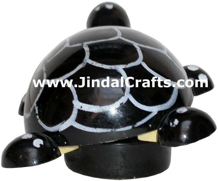 Dancing Tortoise - Handmade Woooden Art