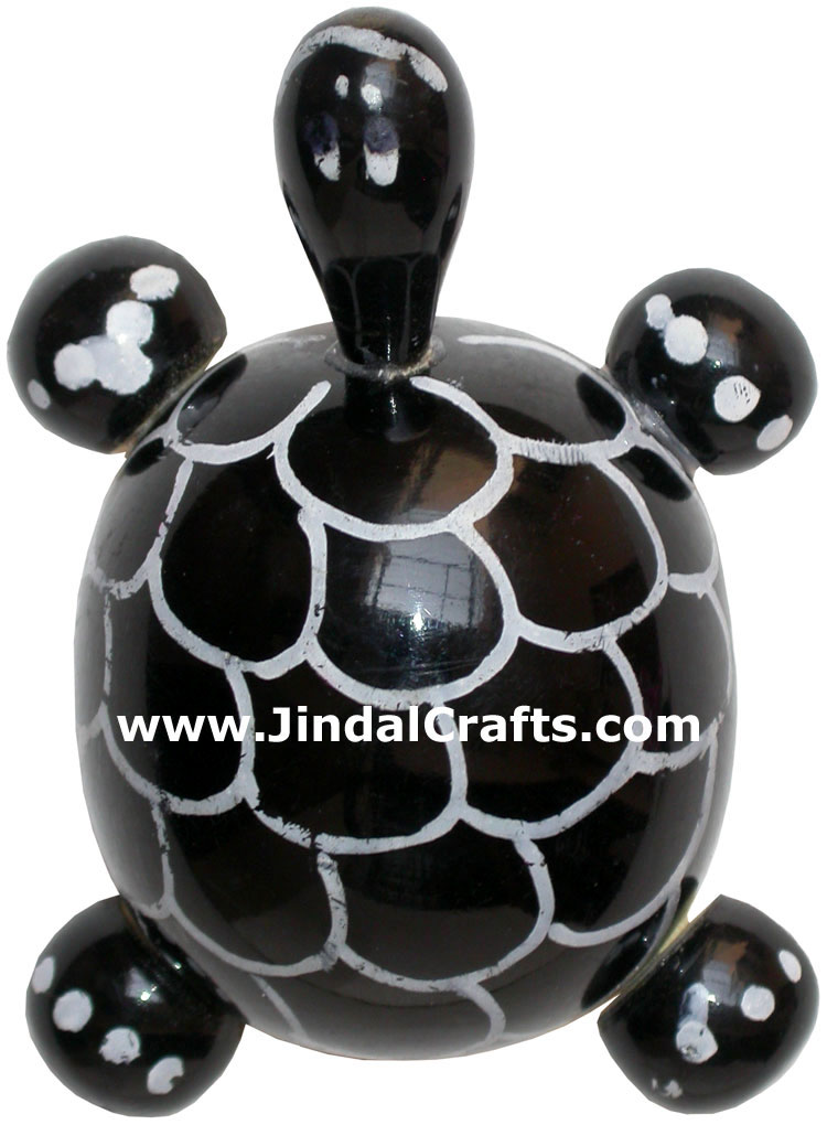 Dancing Tortoise - Handmade Woooden Art
