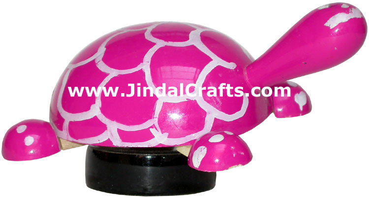 Dancing Tortoise - Handmade Woooden Art