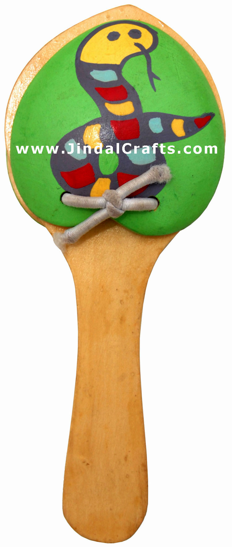Handmade Handpainted Wooden Sound Generator Toy