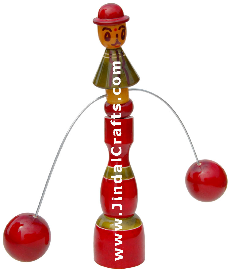 Handmade Handpainted Wooden Balance Toy India