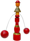 Handmade Handpainted Wooden Balance Toy India