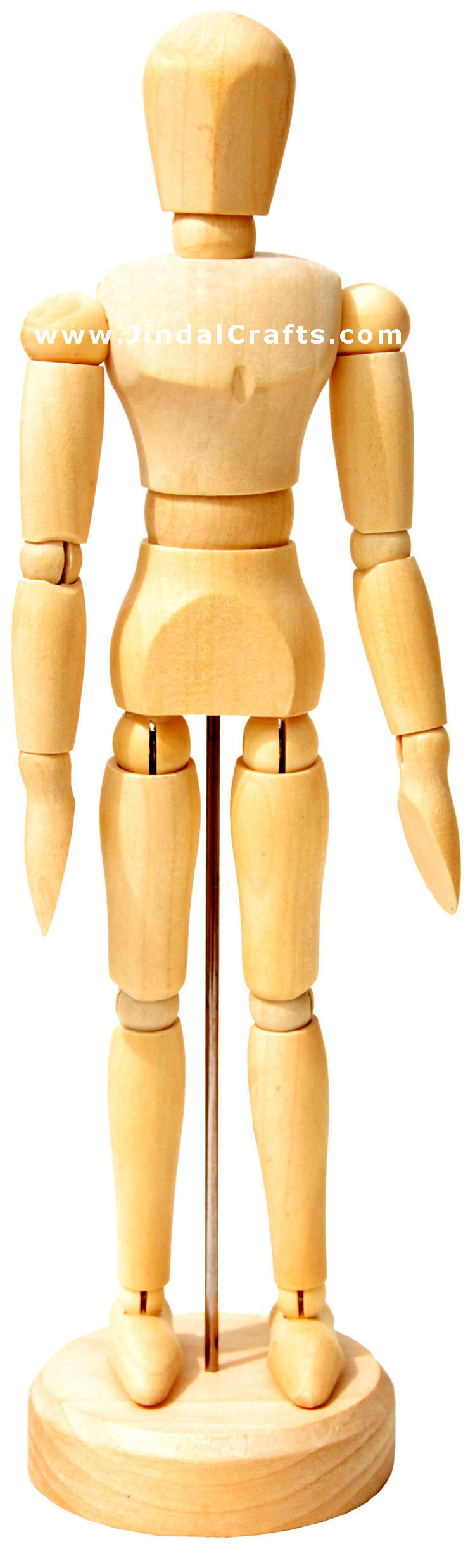 Handmade Wooden Free Body Toy India Traditional