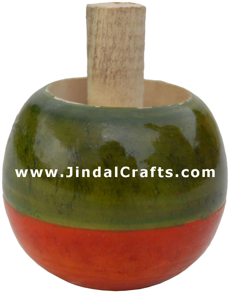 Handmade Handpainted Wooden Toy India Art