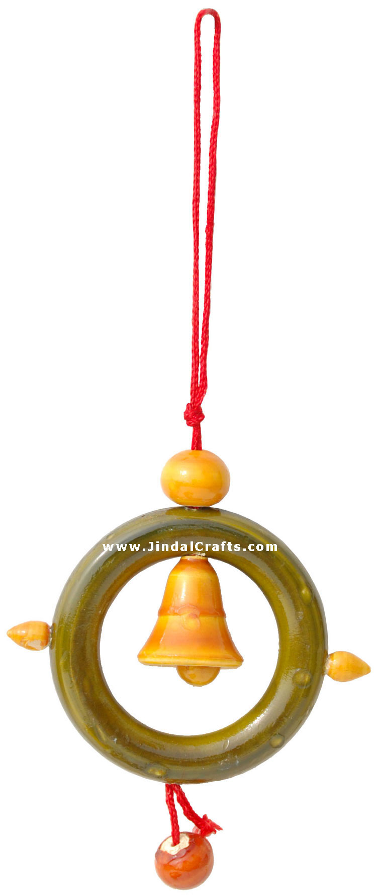 Handmade Handpainted Wooden Toy India Art