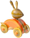 Handmade Handpainted Wooden Toy India Art