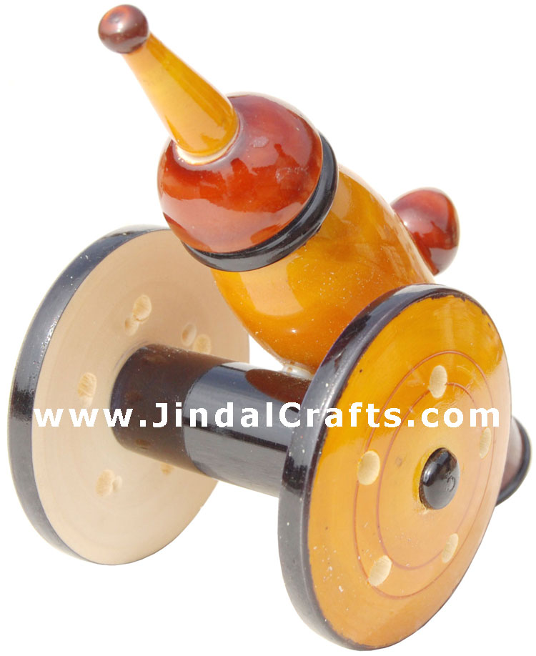 Handmade Handpainted Wooden Toy India Art