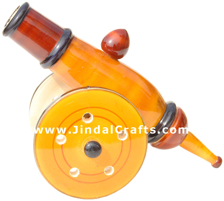 Handmade Handpainted Wooden Toy India Art