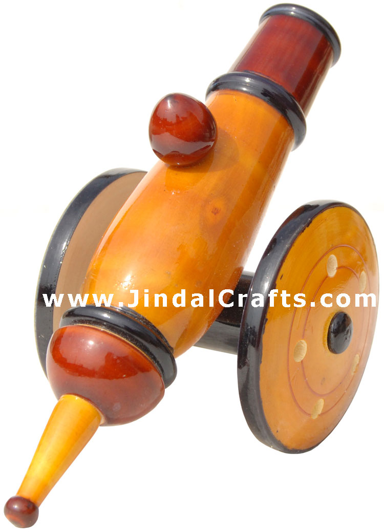 Handmade Handpainted Wooden Toy India Art